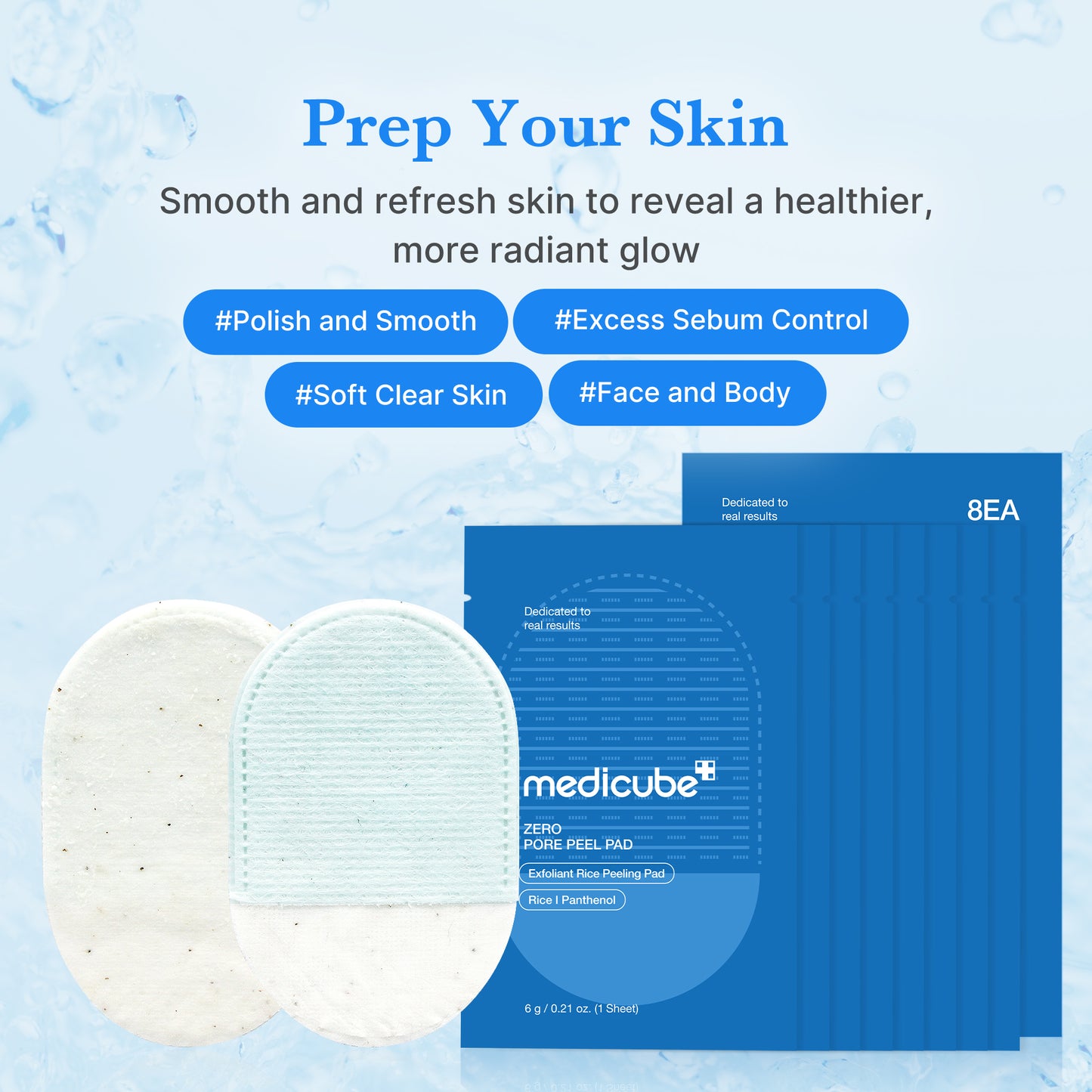 Zero Pore Peeling Pads (8ea) - medicube.us