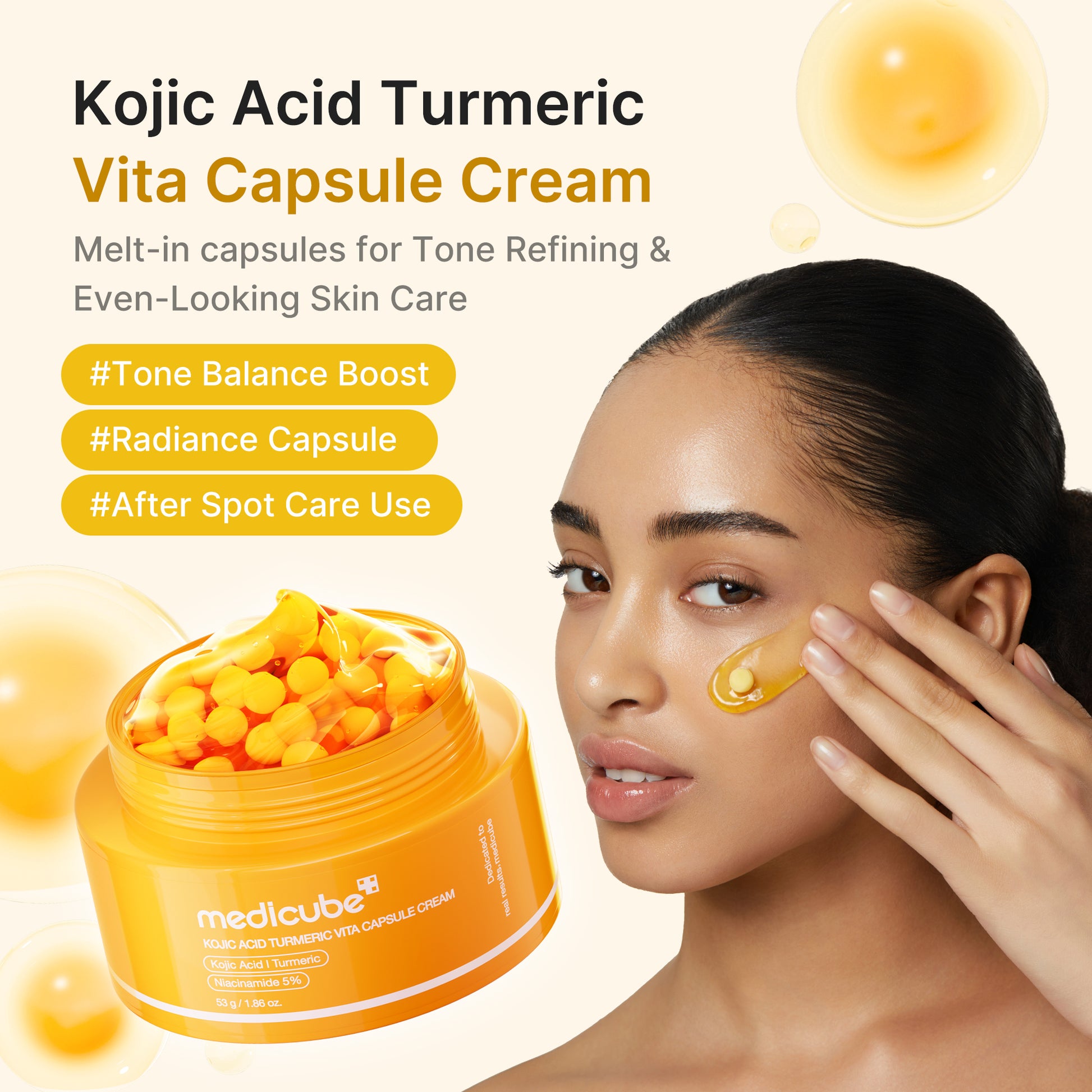 Kojic Acid Turmeric Vita Capsule Cream - medicube.us