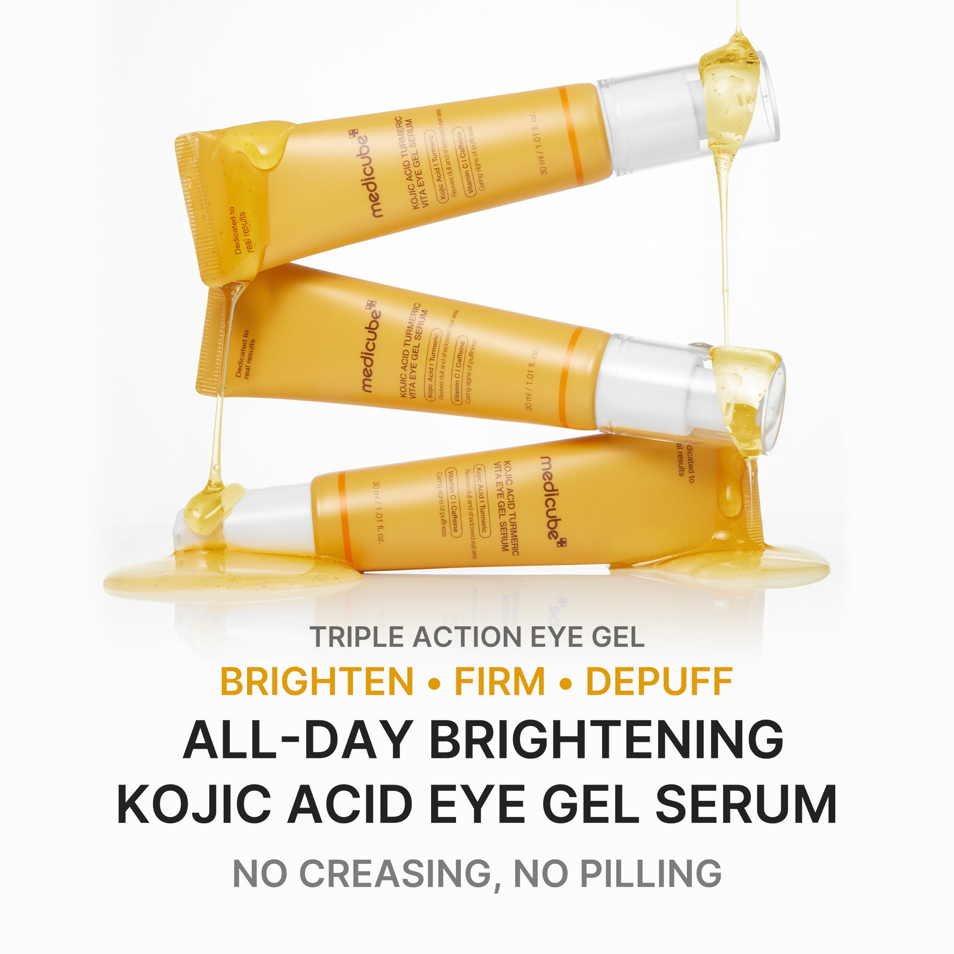 Kojic Acid Tumeric Eye Gel Serum - medicube.us