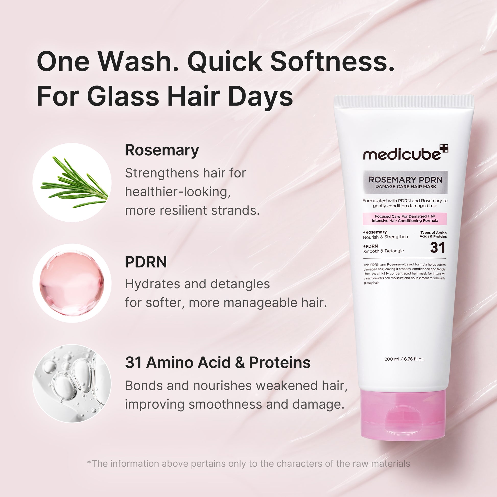 Rosemary PDRN Damage Care Hair Mask - medicube.us
