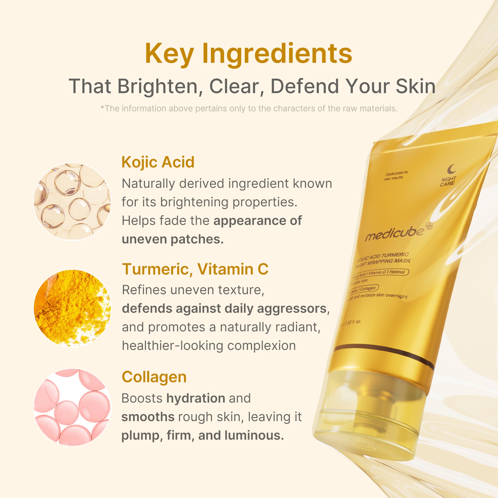 [Subscr.] Kojic Acid Turmeric Overnight Wrapping Mask - medicube.us