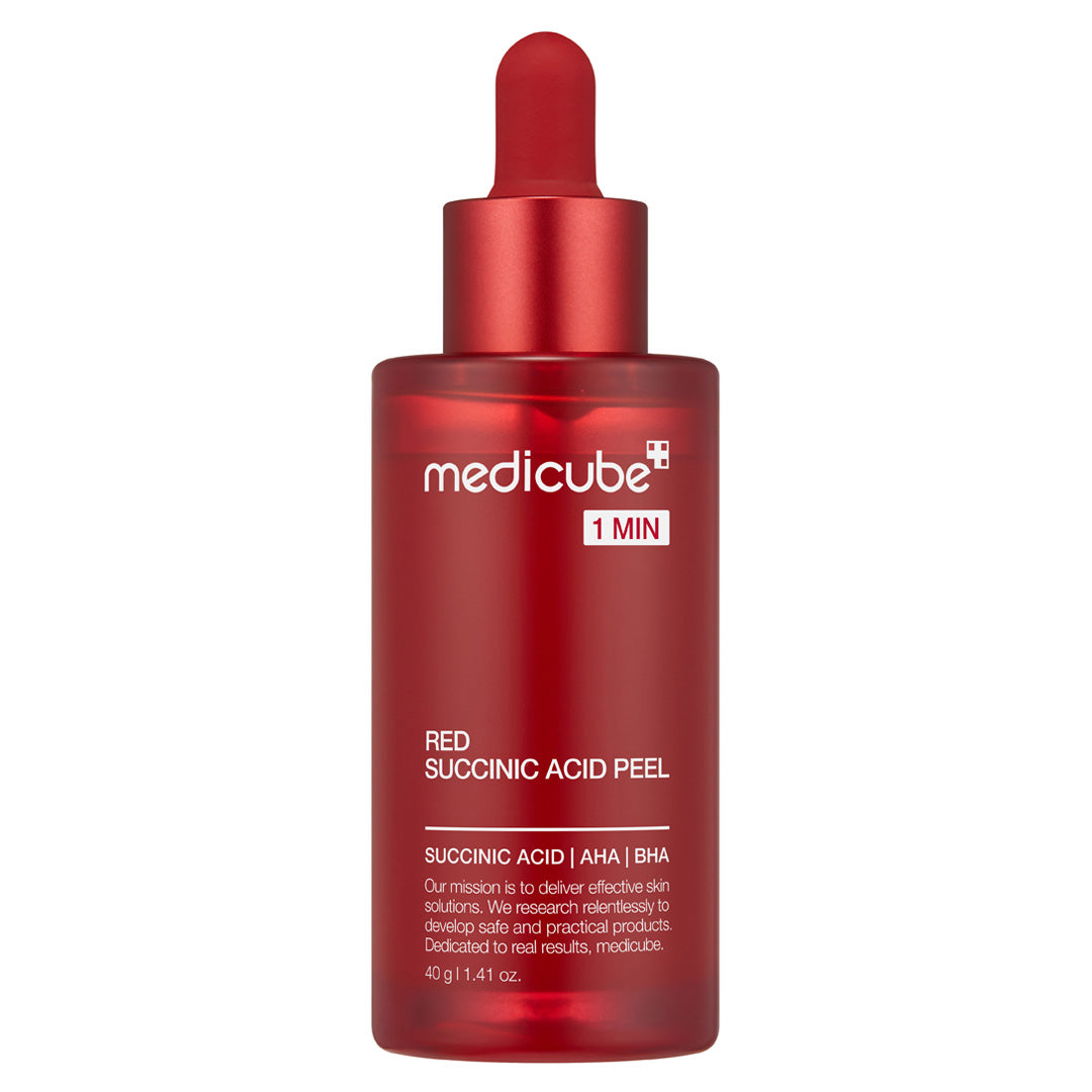 21% Red Succinic Acid Cleansing Booster Serum - medicube.us