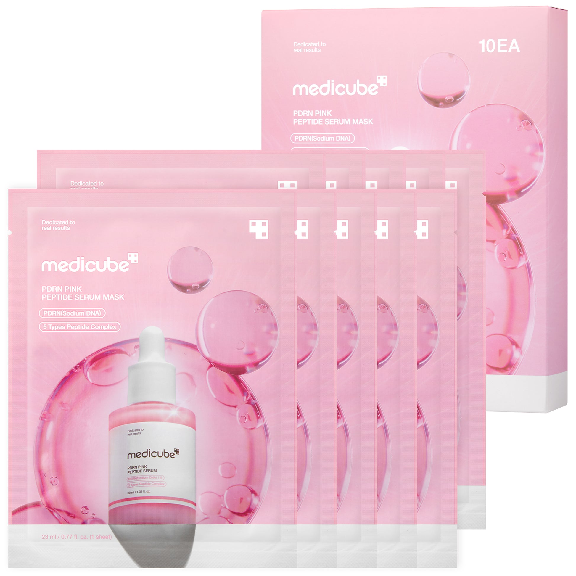 PDRN Pink Peptide Ampoule Mask - medicube.us