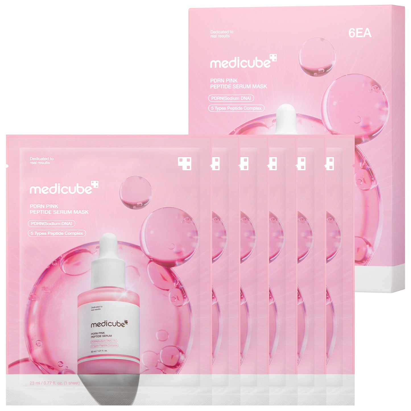 PDRN Pink Peptide Ampoule Mask - medicube.us