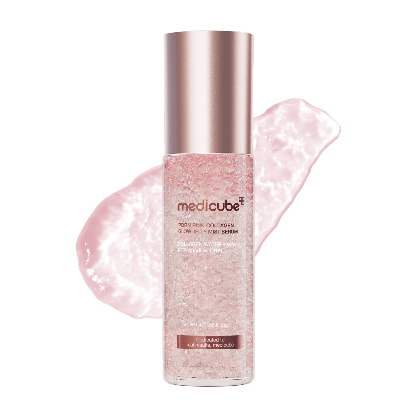 PDRN Pink Collagen Glow Jelly Mist Serum - medicube.us