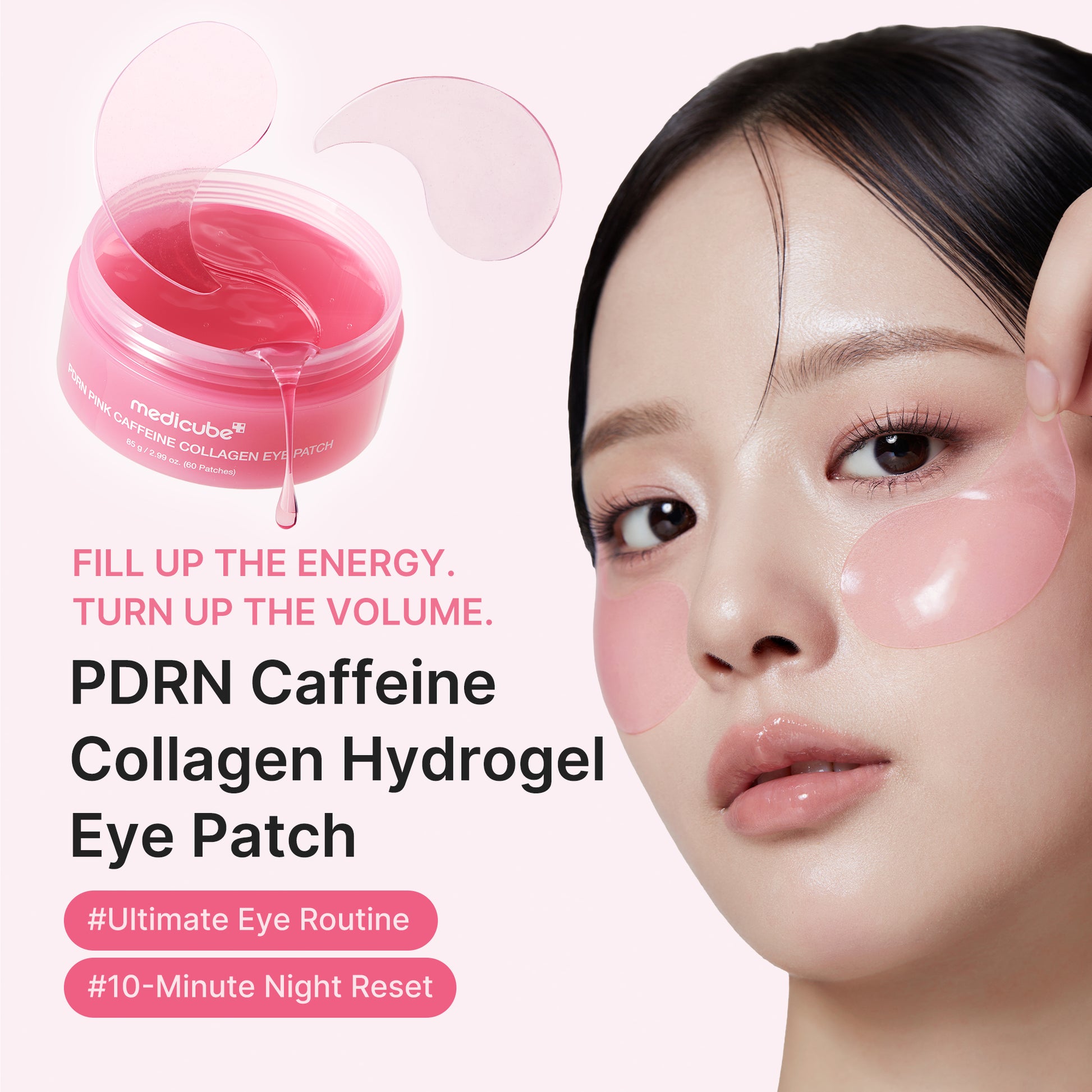 PDRN Caffeine Collagen Eye Patch - medicube.us