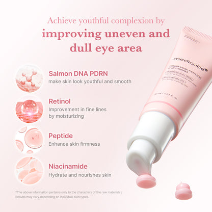 PDRN Pink Peptide Eye Cream - medicube.us