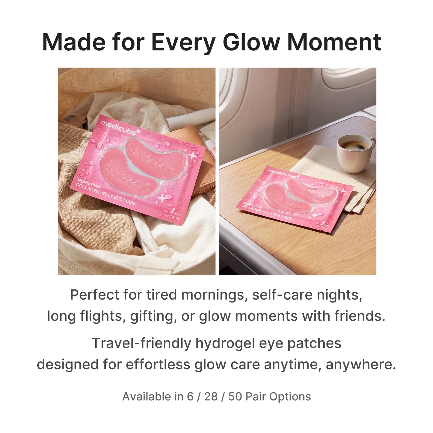 PDRN Pink Collagen Jelly Eye Mask - medicube.us
