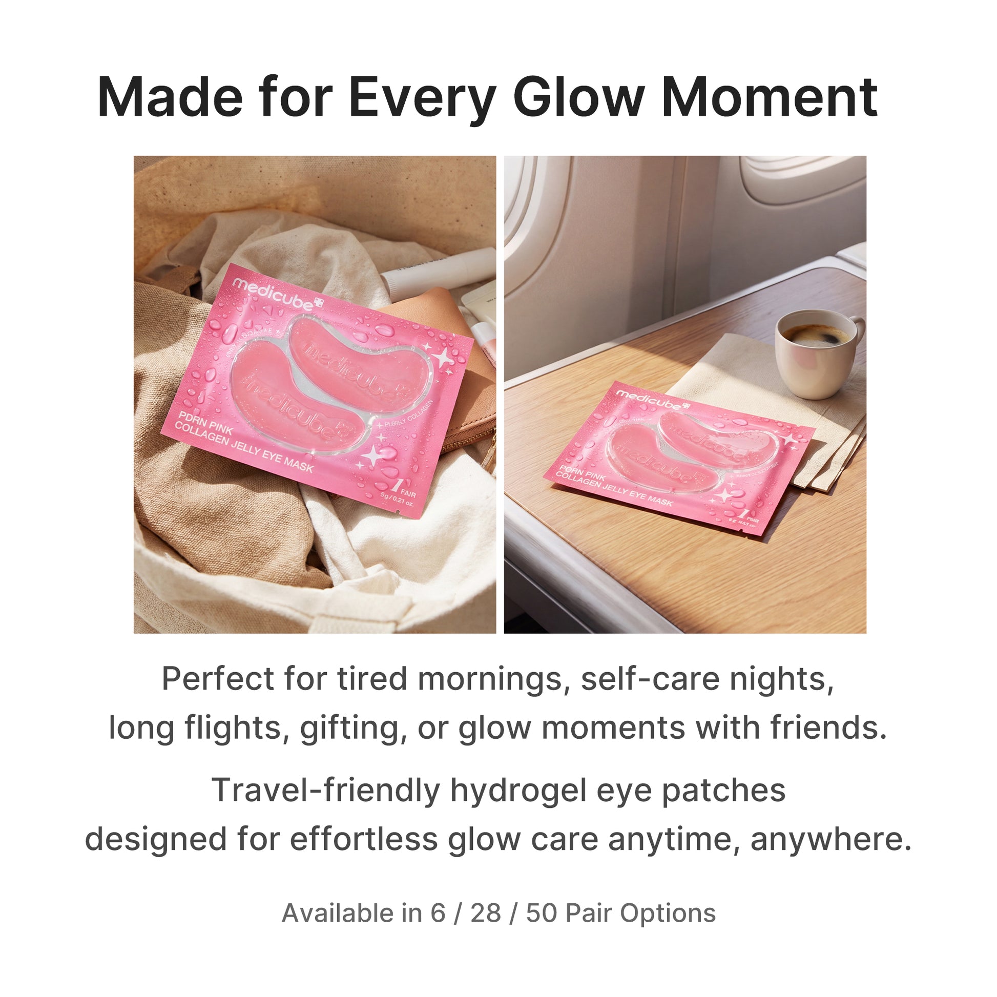 PDRN Pink Collagen Jelly Eye Mask - medicube.us