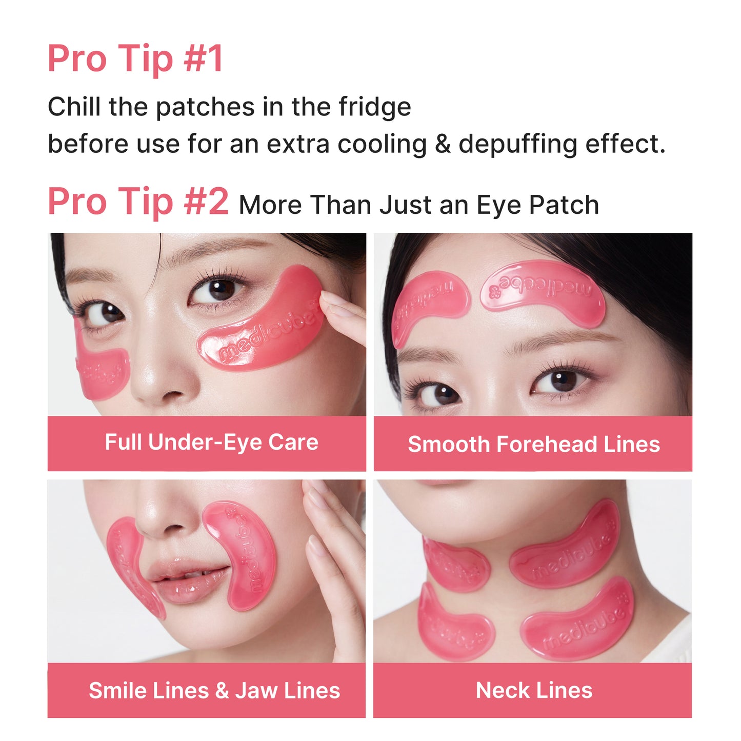 PDRN Pink Collagen Jelly Eye Mask - medicube.us