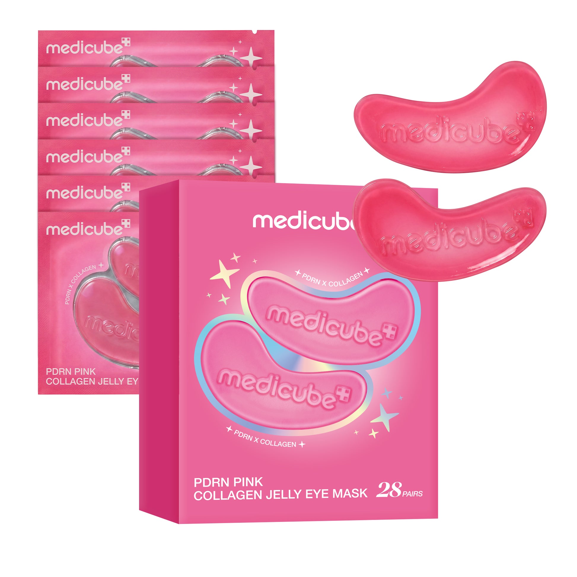 PDRN Pink Collagen Jelly Eye Mask - medicube.us