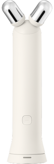 Booster Facial V Roller beige color device